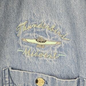 Thunderbird Midwest Vintage Tri Mountain Denim Shirt
